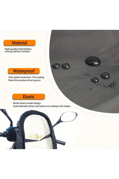pinlock Honda Foza Compatible Motorcycle Waterproof Fabric Saddle Cover