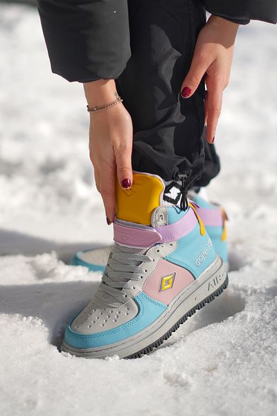 SOLAZER Goretex Γυναικείες Sneakar Μπότες - Αδιάβροχες, Casual Slz0009