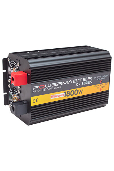 Powermaster 12-220V 12 Volt 1800 Watt Modified Sinus İnverter PWR1800-12