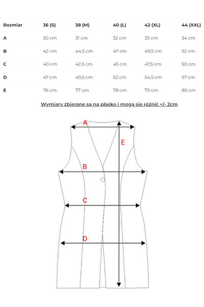 Made of Emotion Tek düğmeli yelek