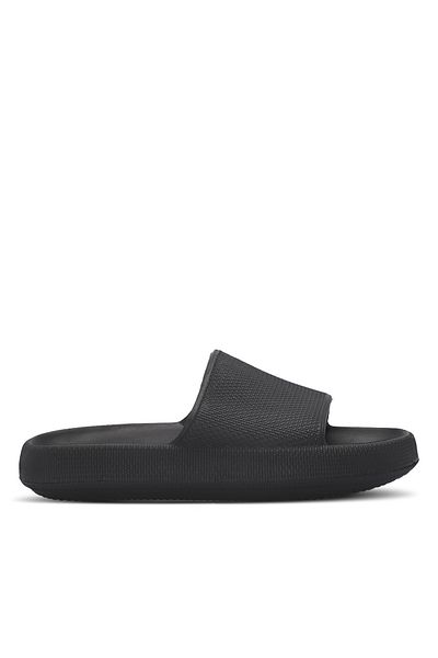 Esem Men's Black Jean Slippers