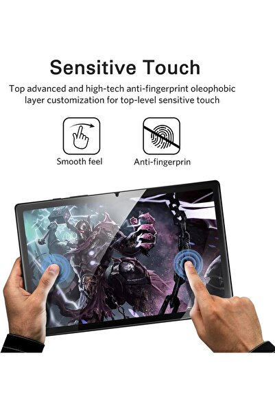 AWH عبوة من قطعتين من واقي الشاشة لجهاز Samsung Galaxy Tab A9 Plus مقاس 11 بوصة 2023، زجاج مقسّى، عالي الدقة