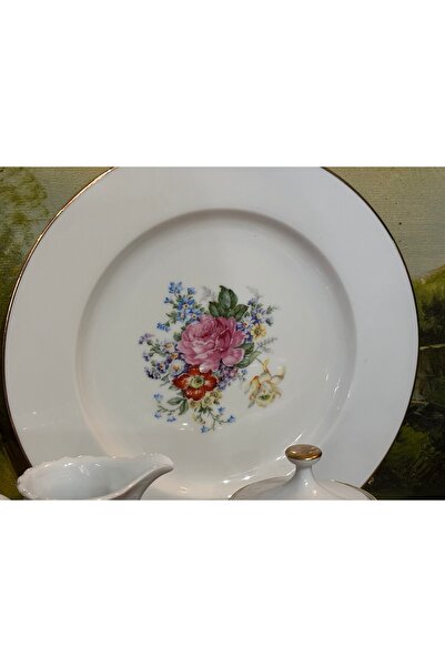 tayfuntufan antika koleksiyon limoges porselen dekor duvar tabağı tabak - 26 ...