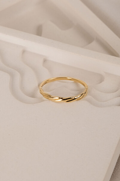 Safir Kuyumculuk Altın Midi Burgu Yüzük