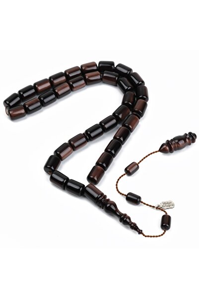 LapisDo Galalit 1940 Cast Old French Capsule Cut 7.5X12Mm Rosary - Pearlescen...