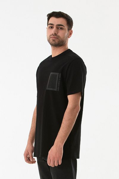Fulla Moda Μπλουζάκι με στάμπα με λαιμόκοψη
