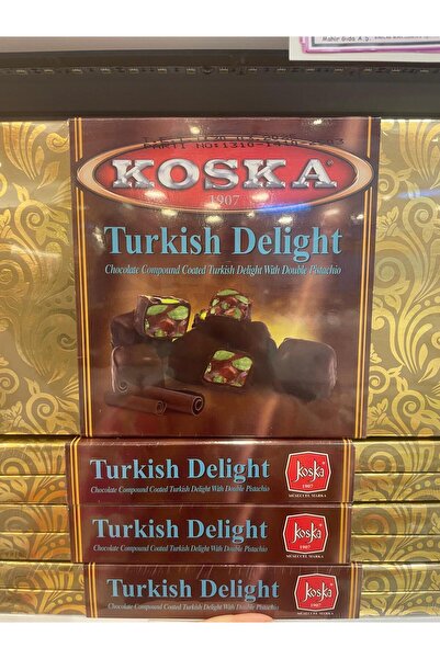 Koska Chocolate Double Pistachio Lokum 250 Gr