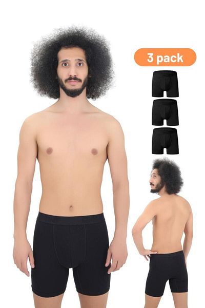 CNT Ανδρικό Long Leg Lycra 3-Pece Boxer Premium Pack