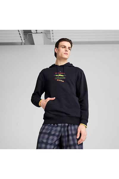 Puma Суичър с качулка с графичен дизайн WARDROBE ESS