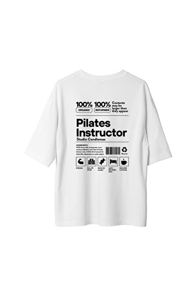 SVART WEAR Instruktor pilatesa T-shirt Štampano Oversize kroj Unisex majica
