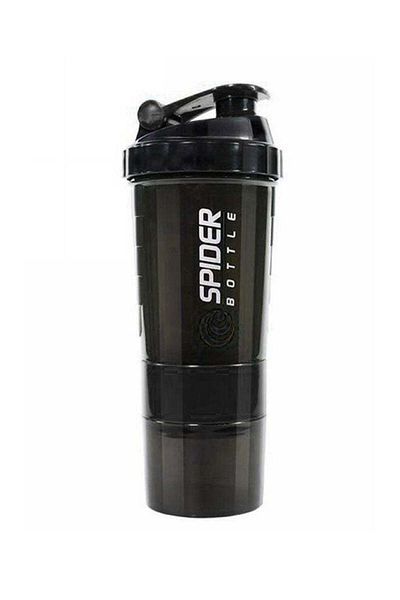 ALMUFARREJ Three Layers Protein Powder Shake Exercise Bottle 500ml 500ml
