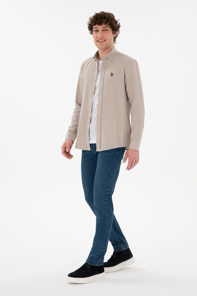 U.S. Polo Assn. Férfi Stone hosszú ujjú alaping 50296777 -VR049