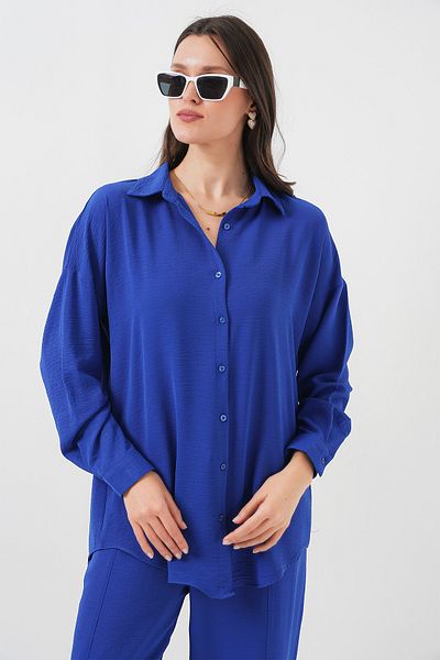Bigdart 6593 Model Oversize Saks Double Suit Set