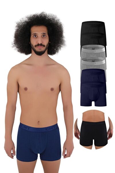 CNT Ανδρικό Boxer Lycra Premium Πακέτο 6 τεμαχίων