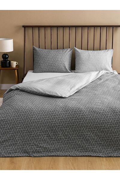 LC Waikiki Lcw Patterned Double Duvet Cover Set