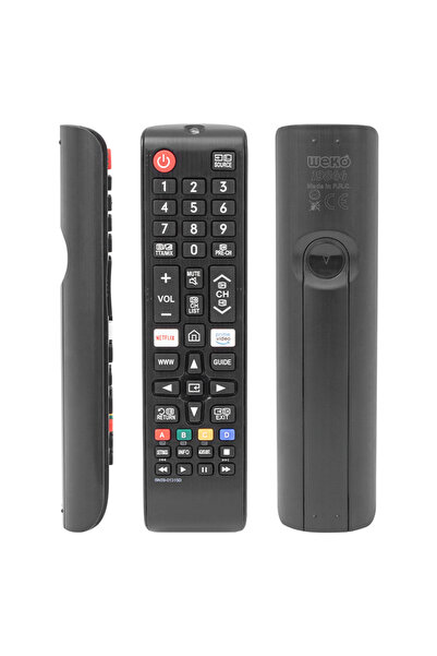 Samsung BN59-01315D - 49NU7100 - 50KU7000 Netflix-Amazon Prime Tuşlu Lcd-Led Tv Kumanda