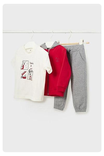 MAYORAL Baby Boy 3-Piece Tracksuit Set 1833