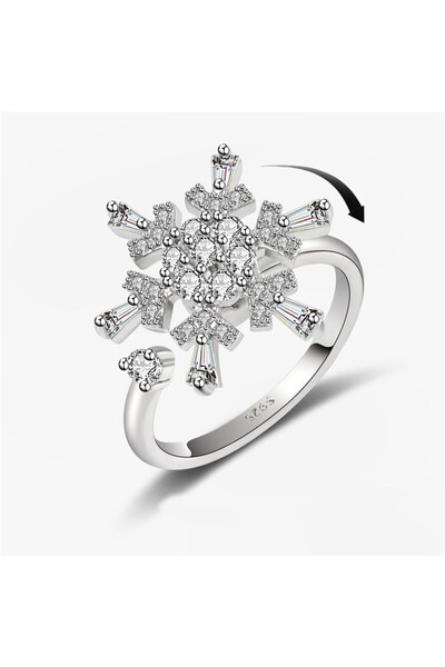 Choice خاتم فيدجيت سبينر الفاخر القابل للتغيير الحجم 087 لعلاج القلق للنساء على شكل زهرة كريستال نحلة فراشة سحر الإصبع