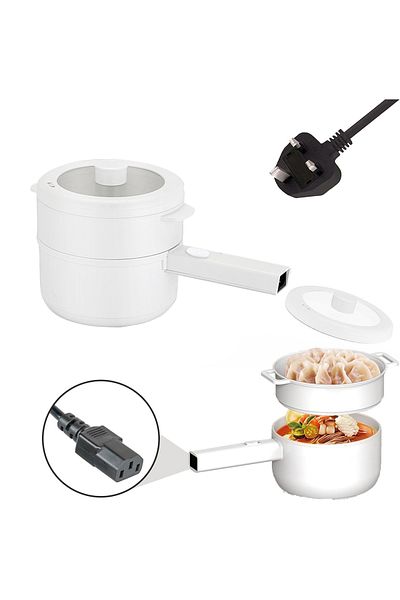 sharpdo Multifunctional Household Small Power Double Layer Electric Cooking Pot 20CM