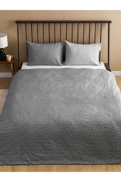 LC Waikiki Lcw Patterned Double Duvet Cover Set
