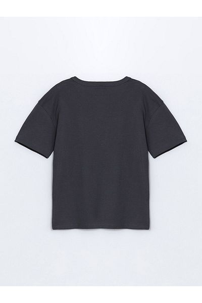 LC Waikiki New Season Crew Neck Boy's T-Shirt - S5Bd94Z4