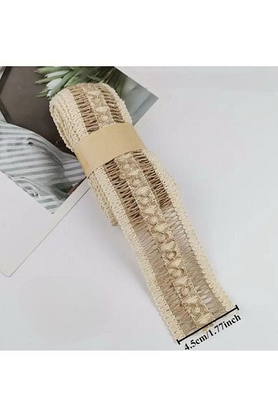 OZN AKSESUAR Wicker Ribbon Jute Ribbon Crafts Home Decorations and Gift Wrap Ornament