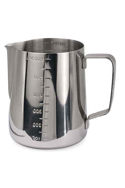 ALMUFARREJ Stainless steel jug for frothing milk and preparing espresso and latte coffee 550 ML