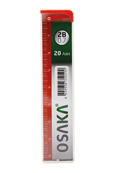 Osaka Ruled 2B Pencil Lead 0.7 mm 75 mm - 1 Piece