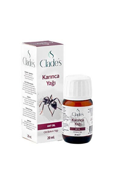 Clade's Karınca Yağı 20 ml - Cilt Bakım Yağı Ant Oil