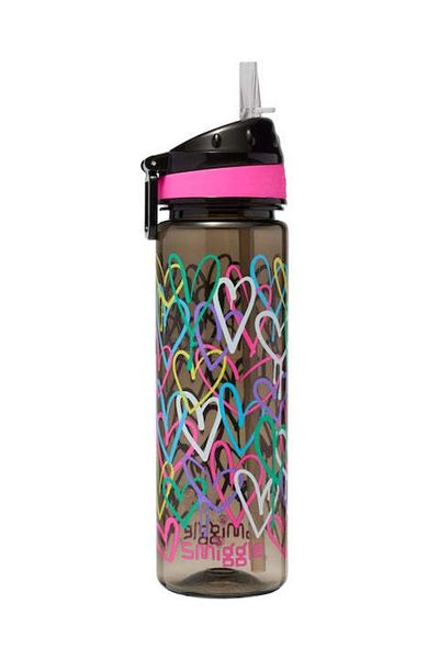 SMIGGLE - I Heart Bpa Free 650 Straw Drinker