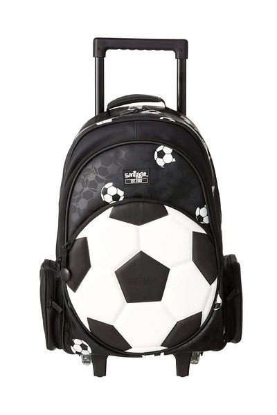 SMIGGLE - Goal Squeegee Lighted Wheeled Bag