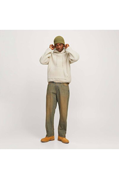 Jack & Jones Ανδρικό φούτερ Frederiksberg Cream Fleece (12263011-O)