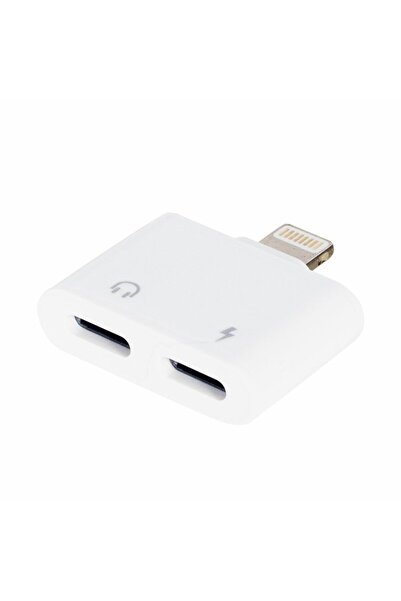 Powermaster Pm-18853 Iphone Şarj Ve Kulaklık Çoklayıcı Çevirici Adaptör Jack