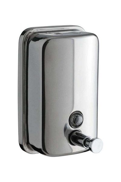 ALMUFARREJ Wall Mounted Soap Dispenser Silver