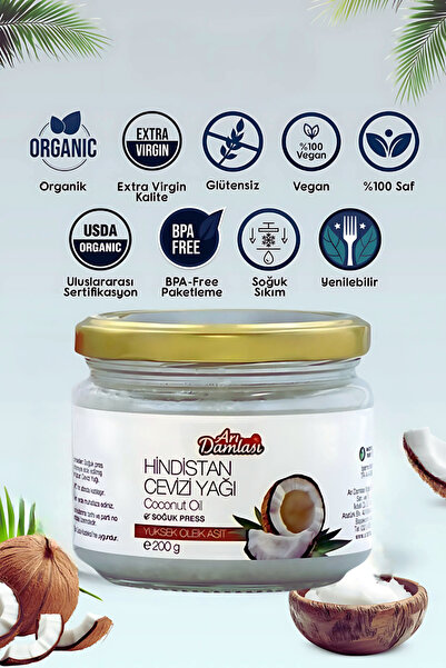 ABU ŞİFA BİTKİSEL & KOZMETİK ÜRÜNLER Arı Damlası Extra Virgin Soğuk Sıkım Hin...