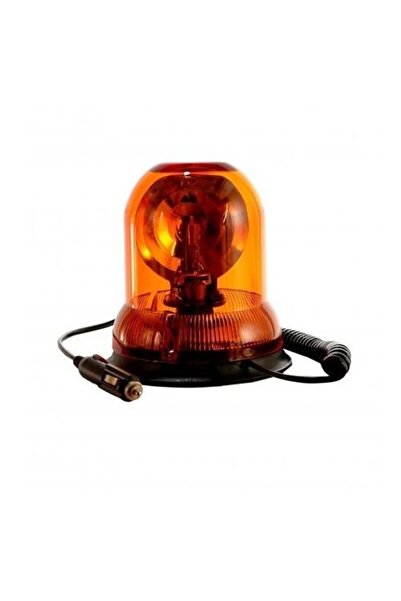 AEM Tepe Döner Lamba Mıknatıslı 12v Sarı