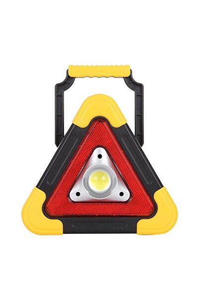 Powermaster HB-6609 Solar Şarjlı 500 Lümen Çok Fonksiyonlu Üçgen Reflektör Iş...