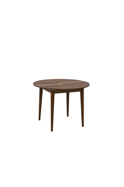 Vivense VİNA YUVARLAK AÇILIR MASA, CEVİZ, 100X100