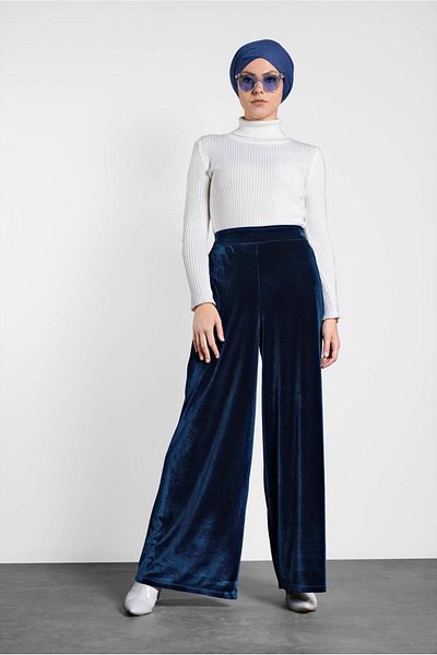TRENDTESETTÜR ΓΥΝΑΙΚΕΙΟ ΣΚΟΥΡΟ ΜΠΛΕ (INDIGO) ΦΑΡΚΟ ΚΟΡΥΦΑΣ ΠΑΝΤΕΛΟΝΙ ΚΟΡΥΦΑΣ 7404