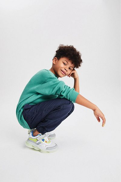 Vicco Bosa Orthopedic Unisex Kids White Comfortable Sneaker