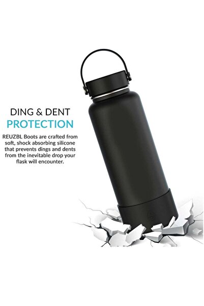 ALMUFARREJ زجاجة مياه معزولة بجدار مزدوج من الفولاذ المقاوم للصدأ للحفاظ على ...