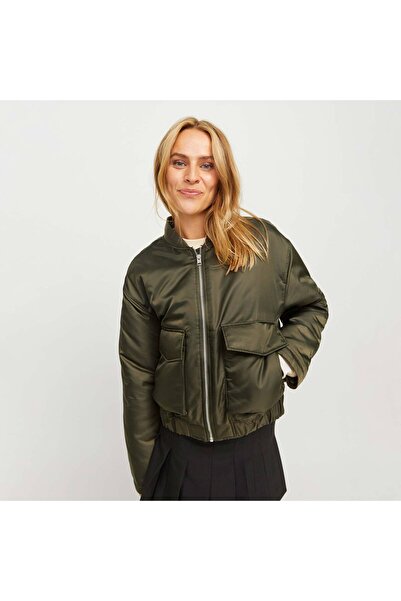 Jack & Jones Jachetă verde pentru femei Caren ( 12260128 -GRL)