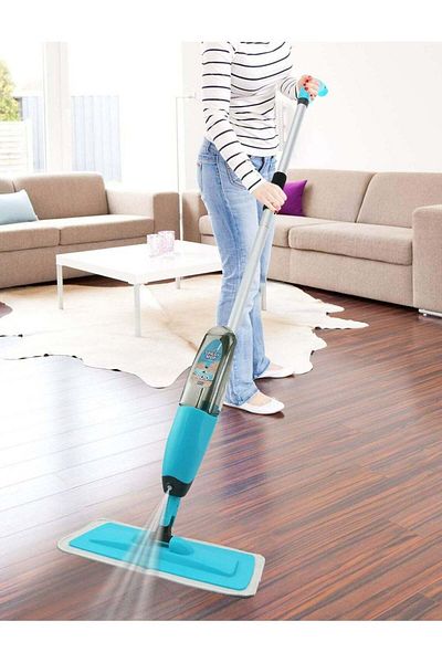 ALMUFARREJ Broom Spray Mop Floor Dryer Light Ceramic Marble Parquet Healthy