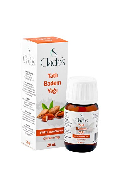 Clade's Tatlı Badem Yağı 20 ml - Cilt Bakım Yağı Sweet Almond Oil