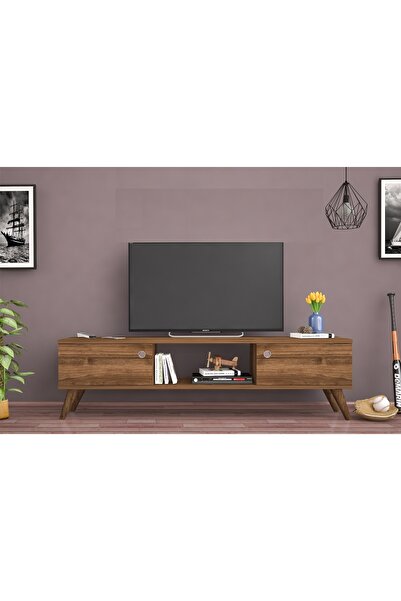Vivense WOOD TV ÜNİTESİ, CEVİZ, 160 CM