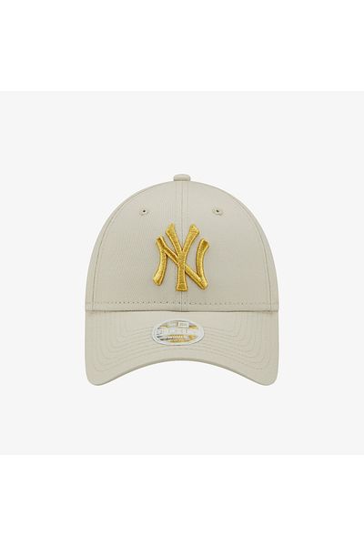 NEW ERA Female Wmns Metallic Logo 9Forty Unisex Beige Casual Hat