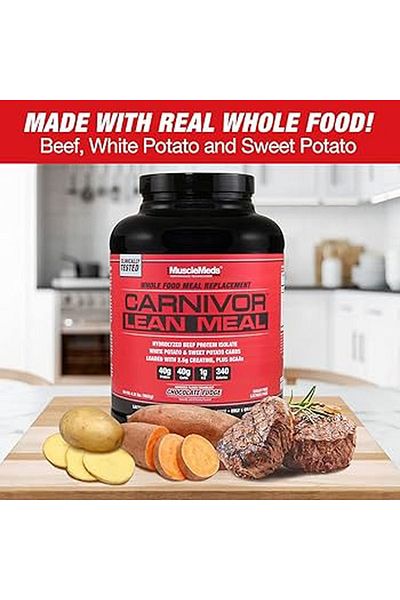 MuscleMeds Carnivor Beef Proteinolate Lene Meal Protein Gainer 1950 Grams