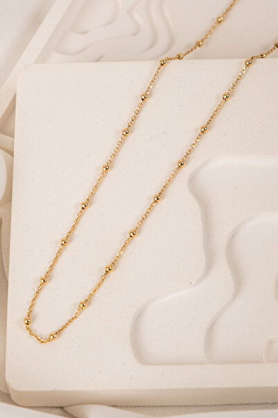 Safir Kuyumculuk Altın Top Zincir Kolye