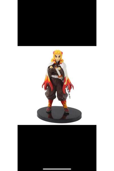 Zigver iblis avcısı 17cm Anime Rengoku Kyoujurou PVC aksiyon figürü dekorasyon Model oyuncak bebek çocuk he