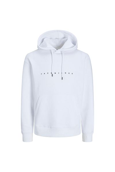 Jack & Jones Jack&jones Hood Star Men's White Hooded Sweatshirt
